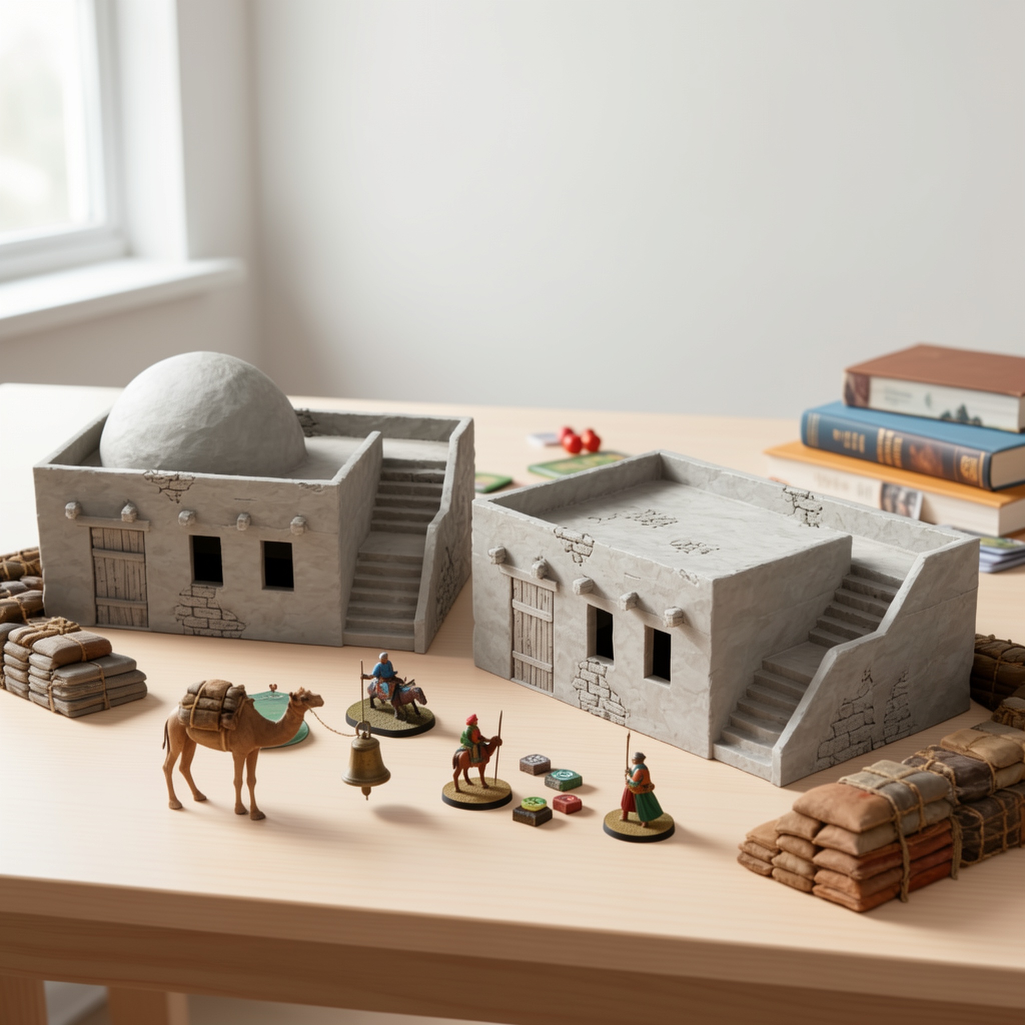 3DMAGIC Arabian Village RPG Terrain Set for Tabletop Games